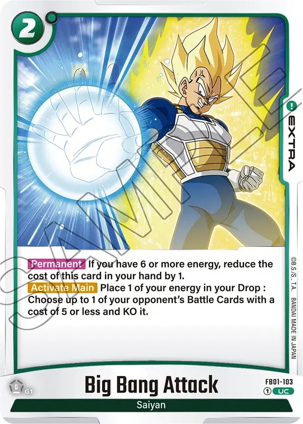 Big Bang Attack 「FB01-103」「EN」