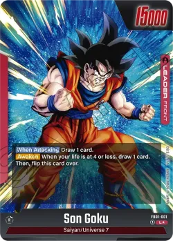 Son Goku #FB01-001 · Dragon Ball Super: Fusion world