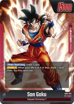 Son Goku #FB01-001 · Dragon Ball Super: Fusion world