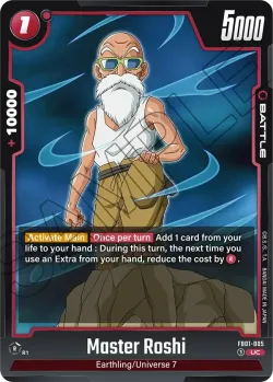 Master Roshi #FB01-005 · Dragon Ball Super: Fusion world