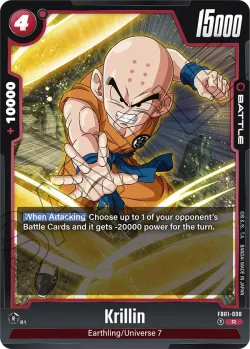 Krillin #FB01-008 · Dragon Ball Super: Fusion world