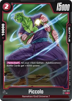 Piccolo #FB01-020 · Dragon Ball Super: Fusion world