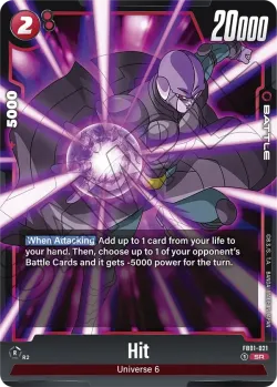 Hit #FB01-021 · Dragon Ball Super: Fusion world