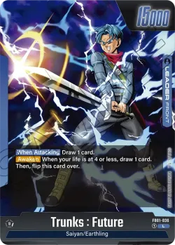 Trunks : Future #FB01-036 · Dragon Ball Super: Fusion world