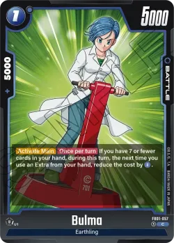 Bulma #FB01-057 · Dragon Ball Super: Fusion world