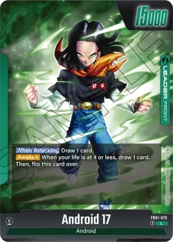 Android 17/Android 18 #FB01-070 · Dragon Ball Super: Fusion world