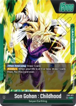 Son Gohan : Childhood #FB01-071 · Dragon Ball Super: Fusion world