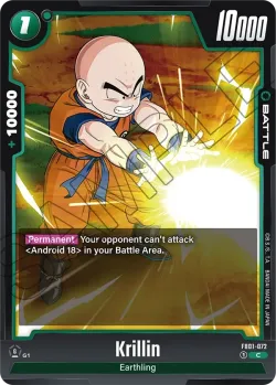 Krillin #FB01-072 · Dragon Ball Super: Fusion world
