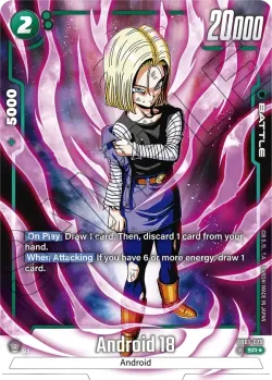 Android 18 #FB01-079 · Dragon Ball Super: Fusion world