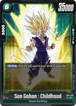 Son Gohan : Childhood #FB01-090 · Dragon Ball Super: Fusion world