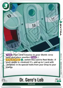 Dr. Gero's Lab 「FB01-102」「EN」