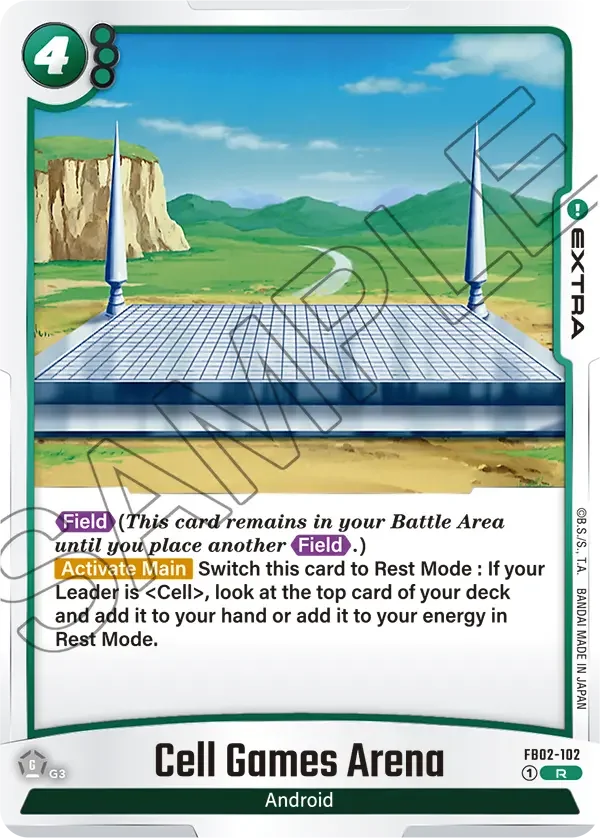 Cell Games Arena 「FB02-102」「EN」