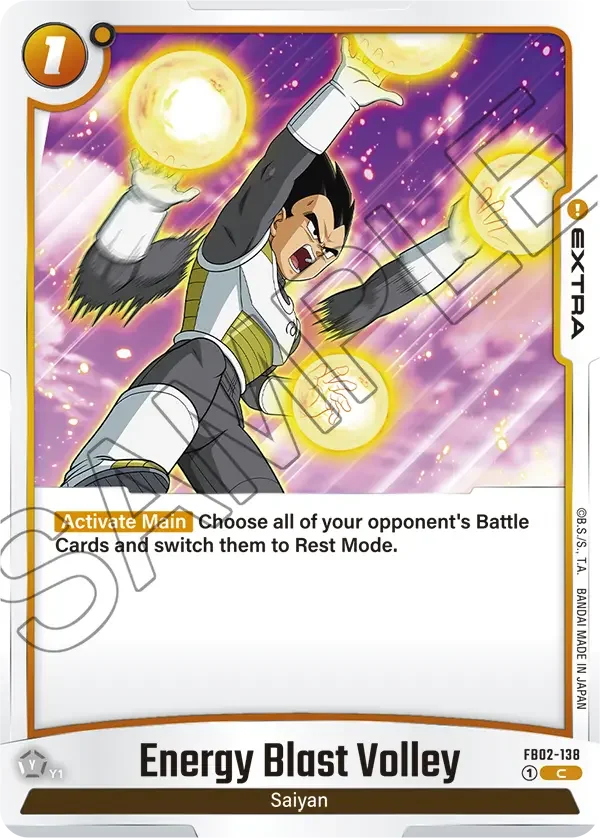 Energy Blast Volley 「FB02-138」「EN」