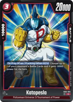Katopesla #FB02-004 · Dragon Ball Super: Fusion world