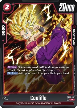 Caulifla #FB02-007 · Dragon Ball Super: Fusion world
