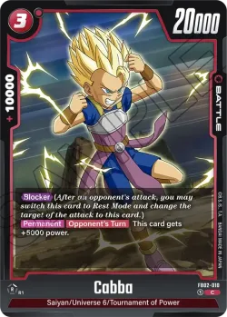 Cabba #FB02-010 · Dragon Ball Super: Fusion world