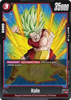 Kale #FB02-011 · Dragon Ball Super: Fusion world