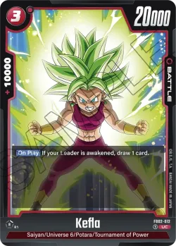 Kefla #FB02-012 · Dragon Ball Super: Fusion world