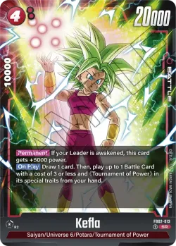 Kefla #FB02-013 · Dragon Ball Super: Fusion world