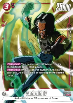 Android 17 #FB02-015 · Dragon Ball Super: Fusion world