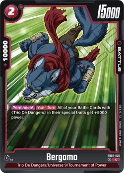 Bergamo #FB02-025 · Dragon Ball Super: Fusion world