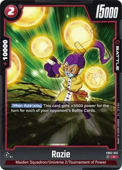 Rozie #FB02-032 · Dragon Ball Super: Fusion world