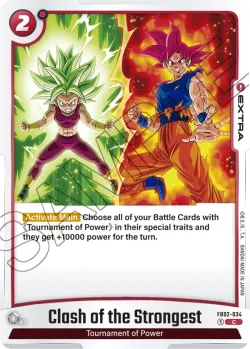 Clash of the Strongest #FB02-034 · Dragon Ball Super: Fusion world