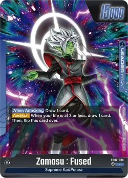 Zamasu : Fused #FB02-036 · Dragon Ball Super: Fusion world