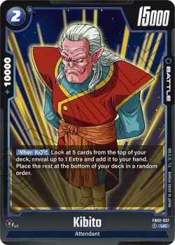 Kibito #FB02-037 · Dragon Ball Super: Fusion world