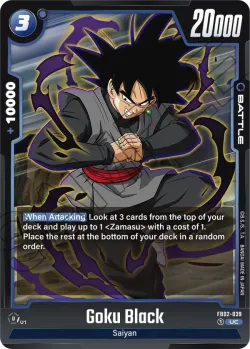 Goku Black #FB02-039 · Dragon Ball Super: Fusion world