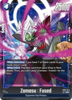 Zamasu : Fused #FB02-044 · Dragon Ball Super: Fusion world