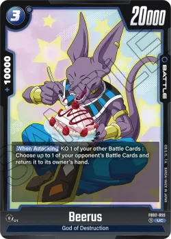 Beerus #FB02-055 · Dragon Ball Super: Fusion world