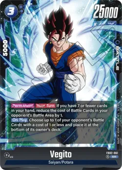 Vegito #FB02-061 · Dragon Ball Super: Fusion world