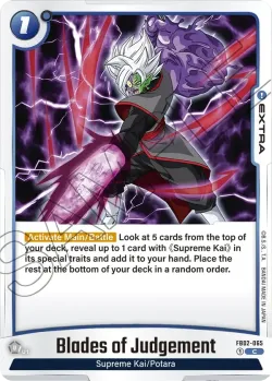 Blades of Judgement #FB02-065 · Dragon Ball Super: Fusion world