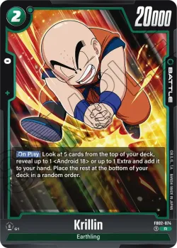 Krillin #FB02-074 · Dragon Ball Super: Fusion world
