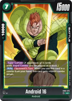 Android 16 #FB02-075 · Dragon Ball Super: Fusion world