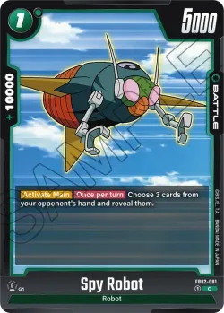 Spy Robot #FB02-081 · Dragon Ball Super: Fusion world