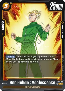 Son Gohan : Adolescence 「FB02-122」「EN」