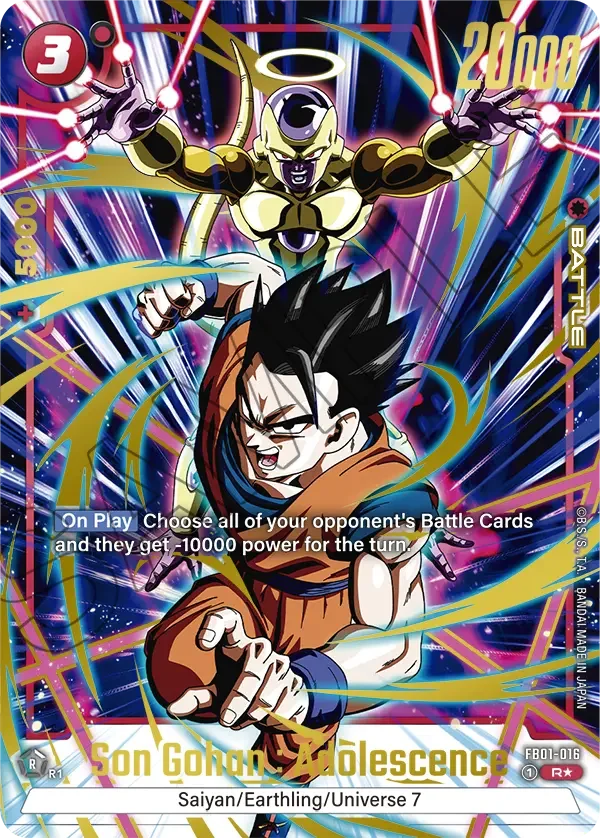 Son Gohan : Adolescence 「FB01-016-p1」「EN」