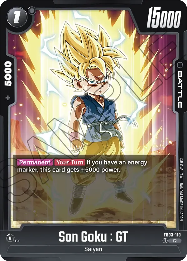 Son Goku : GT 「FB03-110」「EN」