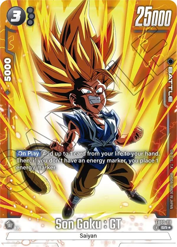 Son Goku : GT 「FB03-111-p1」「EN」