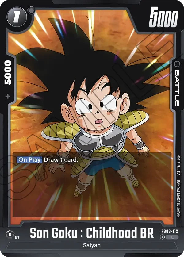 Son Goku : Childhood BR 「FB03-112」「EN」