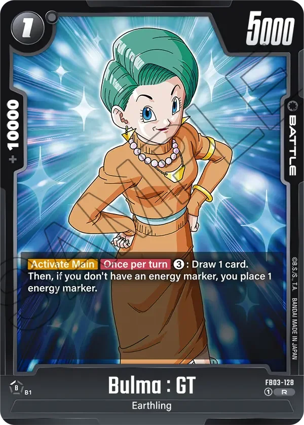 Bulma : GT 「FB03-128」「EN」