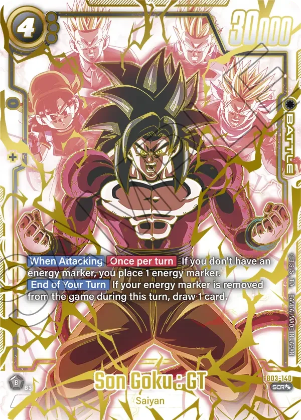 Son Goku : GT 「FB03-140-p2」「EN」