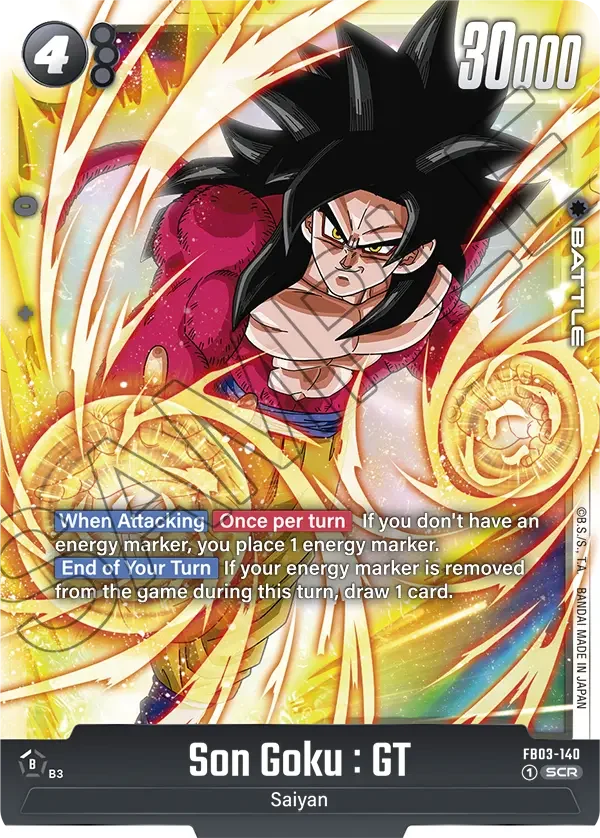 Son Goku : GT 「FB03-140」「EN」