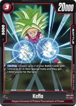 Kefla #FB03-007 · Dragon Ball Super: Fusion world