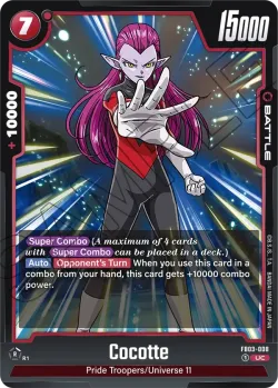 Cocotte #FB03-008 · Dragon Ball Super: Fusion world