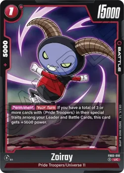 Zoiray #FB03-010 · Dragon Ball Super: Fusion world