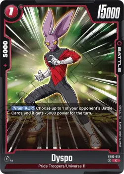 Dyspo #FB03-013 · Dragon Ball Super: Fusion world