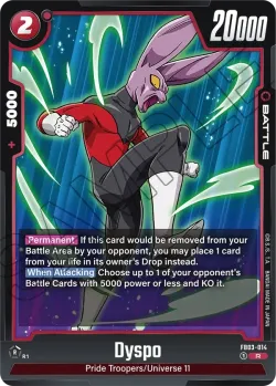 Dyspo #FB03-014 · Dragon Ball Super: Fusion world